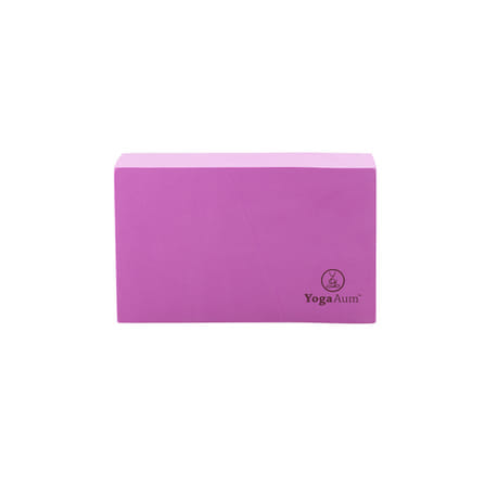 บล็อคโยคะ YOGAAUM  รุ่น AUMBLOCK สีม่วง_1